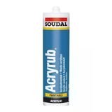 Acryrub Silikonize Mastik 500g Siyah