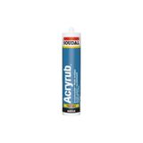 Acryrub Silikonize Mastik Beyaz 500 gr siilikonlarr2425267