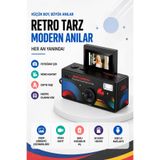 ACSTECH 1982 Mini Thump Retro Siyah Dijital Fotoğraf Makinesi
