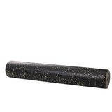 Actifoam Foam Roller Masaj Köpüğü Düz (Siyah + Sarı Orta Sert, 90 cm)