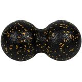 Actifoam Peanut Lacrosse Massage 12x24 cm Ball Fıstık El Ayak Uyarıcı Siyah Masaj Topu