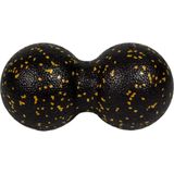 Actifoam Peanut Lacrosse Massage Ball Fıstık Masaj Topu Siyah + Sarı Orta Sert