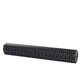 Actifoam Trigger Point Foam Roller Tırtıklı Masaj Köpüğü (Siyah + Mavi Orta Sert, 90 cm)