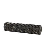 Actifoam Trigger Point Foam Roller Tırtıklı Masaj Köpüğü (Siyah + Sarı Orta Sert, 90 cm)