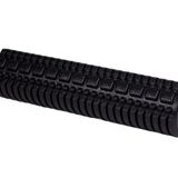 Actifoam Trigger Point Foam Roller Tırtıklı Masaj Köpüğü (Siyah Sert, 45 cm)