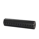 Actifoam Trigger Point Foam Roller Tırtıklı Masaj Köpüğü (Siyah Sert, 60 cm)