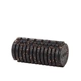 Actifoam Trigger Point Foam Roller Tırtıklı Masaj Köpüğü (Siyah + Turuncu Orta Sert, 30 cm)