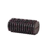 Actifoam Trigger Point Foam Roller Tırtıklı Siyah Pembe Orta Sert 60 cm Masaj Köpüğü