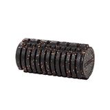 Actifoam Trigger Point Foam Roller Tırtıklı Siyah Turuncu Orta Sert 45 cm Masaj Köpüğü