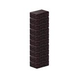 Actifoam Yoga Blok 10'lu SET Yoga Köpüğü Yoga Bloğu Yoga Block Yoga Köpüğü (Siyah + Pembe Orta Sert)