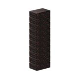 Actifoam Yoga Blok 10'lu SET Yoga Köpüğü Yoga Bloğu Yoga Block Yoga Köpüğü (Siyah + Turuncu Orta Sert)