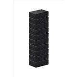 Actifoam Yoga Blok 10'lu SET Yoga Yoga Bloğu (Siyah + Mavi Orta Sert)
