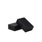 Actifoam Yoga Blok 2'li SET Yoga Köpüğü Yoga Bloğu (Siyah + Mavi Orta Sert)
