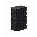 Actifoam Yoga Blok 5'li SET Yoga Bloğu (Siyah + Mavi Orta Sert)