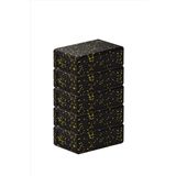 Actifoam Yoga Blok 5'li SET Yoga Köpüğü Yoga Bloğu Yoga Block Yoga Köpüğü (Siyah + Sarı Orta Sert)