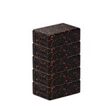Actifoam Yoga Blok 5'li SET Yoga Köpüğü Yoga Bloğu Yoga Block Yoga Köpüğü (Siyah + Turuncu Orta Sert)