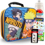 Action Comics Naruto Erkek Çocuklar için Öğle Yemeği Çantası Seti - Naruto Öğle Yemeği Kutusu, Çıkartmalar ve Daha Fazlası ile Paket | Naruto Erkek Çocuklar için Öğle Yemeği Kutusu 8-12