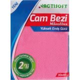 Actisoft - MikroFiber Cam Bezi 2'li