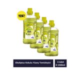Actisoft Okaliptus Kokulu Yüzey Temizleyici 4 Adet x 1500 ml