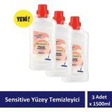 Actisoft Sensitive Yüzey Temizleyici 3 Adet x 1500 ml