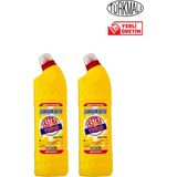 Actisoft Ultra Çamaşır Suyu Limon 1000ml x 2 Adet - 1 lt