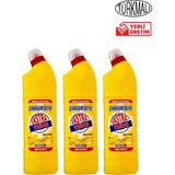 Actisoft Ultra Çamaşır Suyu Limon 1000ml x 3 Adet - 1 lt
