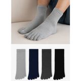 Active Bnnsocks Erkek Mantar Önleyici Parmak Çorap Gri