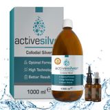 Active Silver Kolloidal 15 PPM 1000 ml Gümüş Suyu