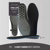 Active Team BU02 2 Cm Boy Uzatıcı Gizli Topuk Yükseltici Ayakkabı Tabanlığı
