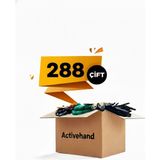 Activehand ACTİVEHAND AC-02 PLUS Tam Kaplı Sarı Nitril Eldiven Profesyonel İş Eldiveni 288 Çift(1 Koli) - Sarı - Beyaz - 10