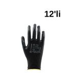 Activehand ACTİVEHAND NT-101 Nitril Montaj Profesyonel İş Eldiveni 12'li - Siyah - 7