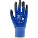 Activehand ACTİVEHAND SF-244-D Çift Kaplı Yağ Dirençli Sandy Finish Tam Kaplı Montaj Profesyonel İş Eldiveni - Mavi - 7