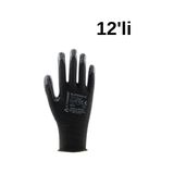 Activehand ACTİVEHAND SÜPERFİT Yüksek Tutuş Kabiliyetli Nitril Montaj Profesyonel İş Eldiveni 12'li - Siyah - 10