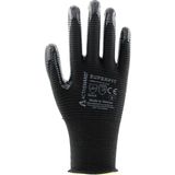 Activehand ACTİVEHAND SÜPERFİT Yüksek Tutuş Kabiliyetli Nitril Montaj Profesyonel İş Eldiveni 12'li - Siyah - 9