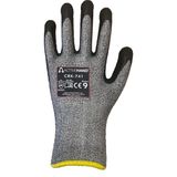 Activehand CRX-741 Lateks Kaplı Camcı Eldiveni Kesilmeye Dirençli D Seviye Yüksek Tutuş Kabiliyeti İş Eldiveni - Gri - 9
