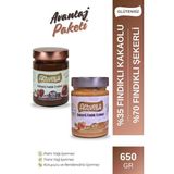 Activella Kakaolu Fındık Ezmesi 330 gr %35 Fındıklı + Şekerli Fındık Ezmesi 320 gr %70 Fındıklı - 650 gr