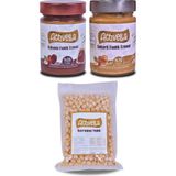 Activella Kakaolu Fındık Ezmesi 330GR %35 Fındıklı + Şekerli Fındık Ezmesi 320GR %70 Fındıklı + Kavrulmuş Iç Fındık 500GR - 1,15 kg