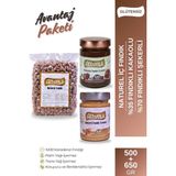 Activella Kakaolu Fındık Ezmesi 330GR %35 Fındıklı + Şekerli Fındık Ezmesi 320GR %70 Fındıklı + Natürel Iç Fındık 500GR - 1,15 kg