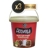 Activella Kakaolu Fındık Kreması Parçacıklı 800 gr x 3 - 2,4 kg