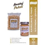 Activella Şekerli Fındık Ezmesi 320GR %70 Fındıklı + Kavrulmuş Iç Fındık 500GR - 820 gr
