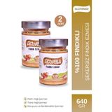 Activella Şekersiz Fındık Ezmesi 320 gr %100 Fındıklı x 2ADET - 640 gr