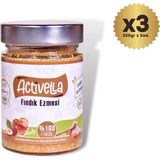 Activella Şekersiz Fındık Ezmesi 320 gr %100 Fındıklı x 3 Adet - 960 gr