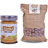 Activella Şekersiz Fındık Ezmesi 320GR %100 Fındıklı + Kabuklu Fındık 500GR - 820 gr