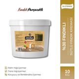 Activella Sütlü Fındık Kreması Parçacıklı 10kg %30 Fındıklı - 10 kg