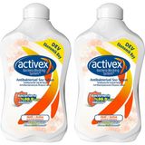Activex Antibakteriyel Sıvı Sabun - 7 Etkili Formül ile Maksimum Hijyen, 2 Adet Kırmızı Şişe (2x1,5 lt)