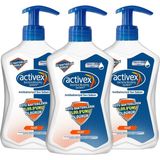 Activex Antibakteriyel Sıvı Sabun Aktif 500 ml x 3 Adet Maksimum Hijyen Sağlayan Etkili Formül