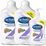 Activex Hassas Antibakteriyel Sıvı Sabun 1,5+1,5+700ML Bakterilerin %99,9'unu Öldüren Etkili Formül - 408