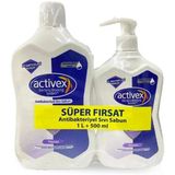 Activex Sıvı Sabun (1L+500 Ml) Hassas İkili Set