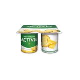 Activia Doğal Probiyotik Ananaslı Yoğurt 4x10g ( Çilekli 4 * 10 gram Hediye )