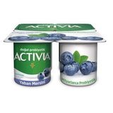 Activia Doğal Probiyotikli Yaban Mersinli Yoğurt 4X100 g